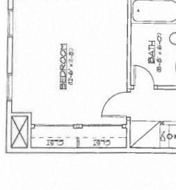 2 Bedroom, 1 Bathroom